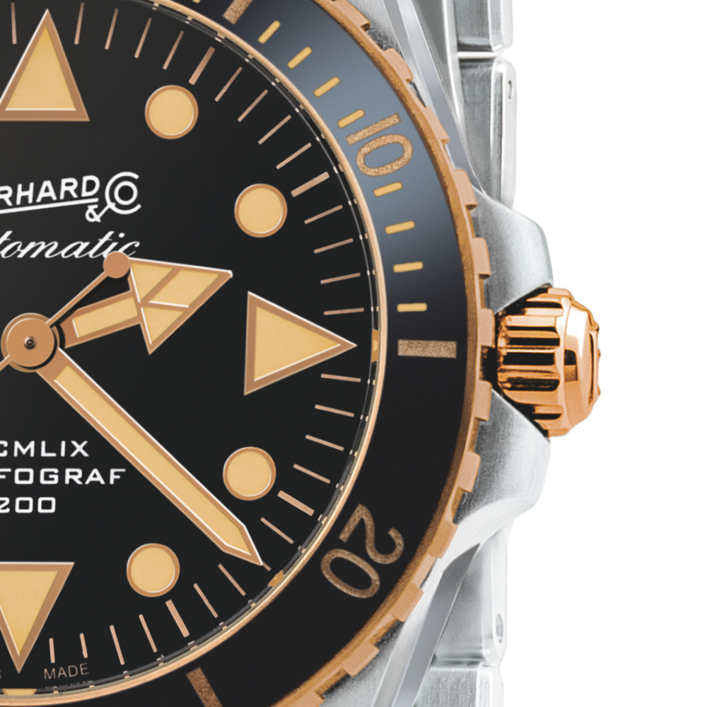 Eberhard & Co Scafograf 200 MCMLIX 39mm Bronze Edition 41147.01 CA2C