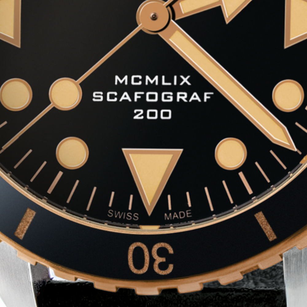 Eberhard & Co Scafograf 200 MCMLIX 39mm Bronze Edition 41147.01 CP