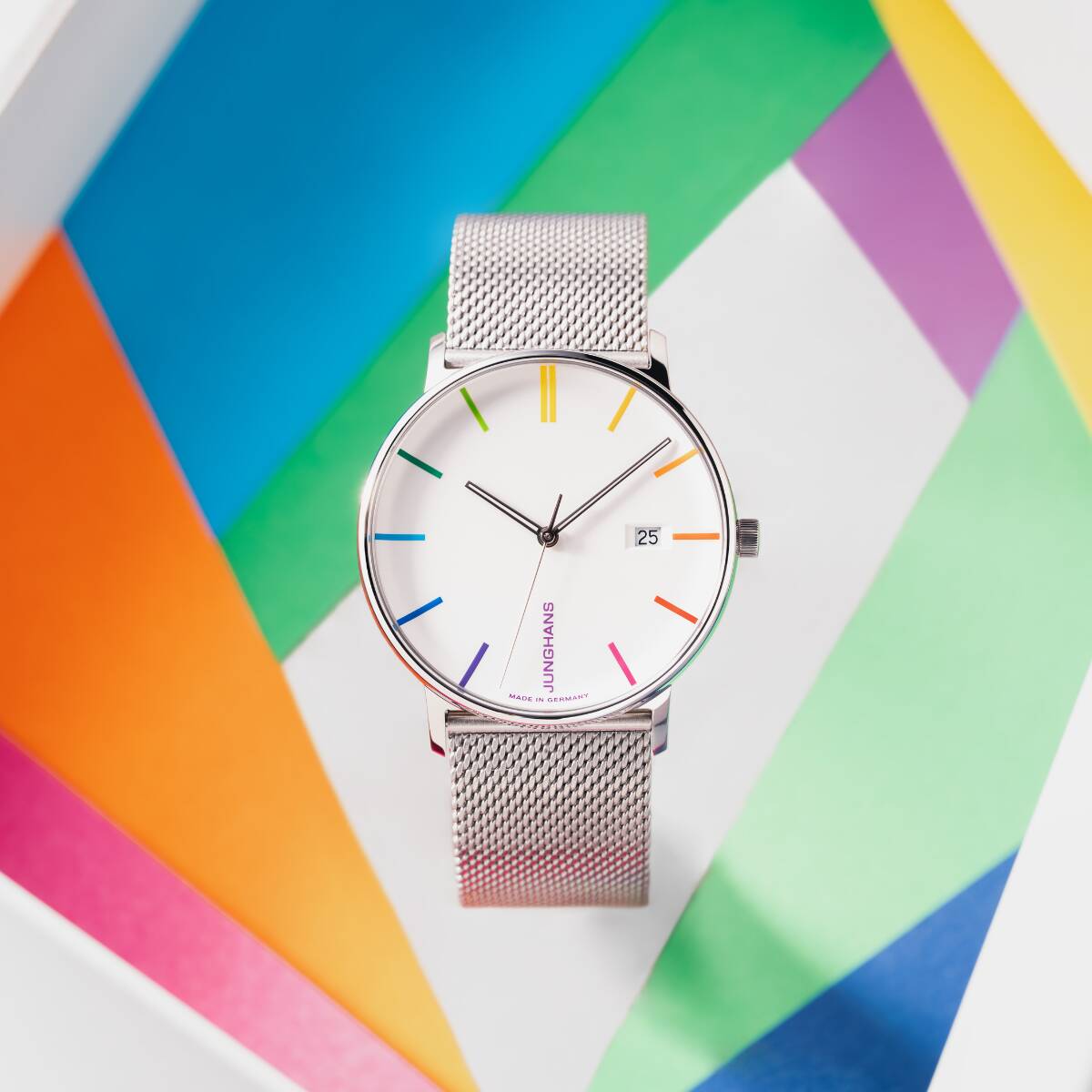 Junghans FORM A Quarz Bauhaus Edition 41/4580.44