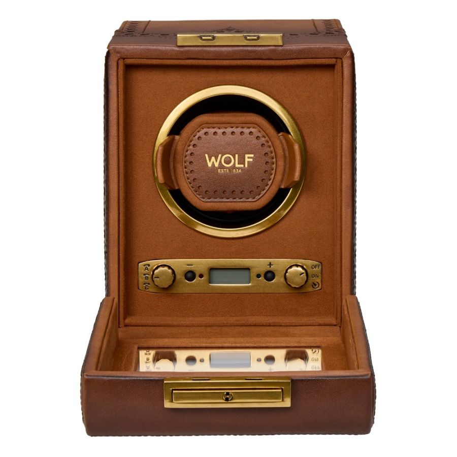 Wolf 1834 Brogue Single Watch Winder 440106