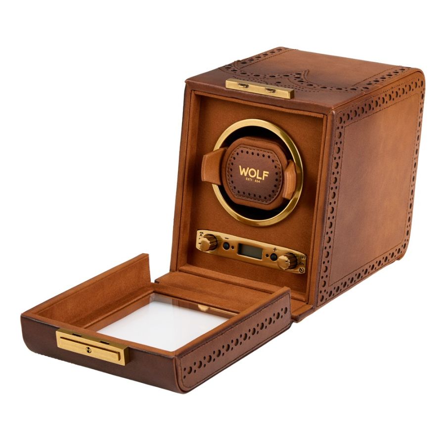 Wolf 1834 Brogue Single Watch Winder 440106