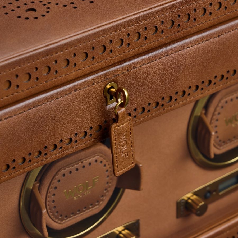 Wolf 1834 Brogue Triple Winder With Storage 440306