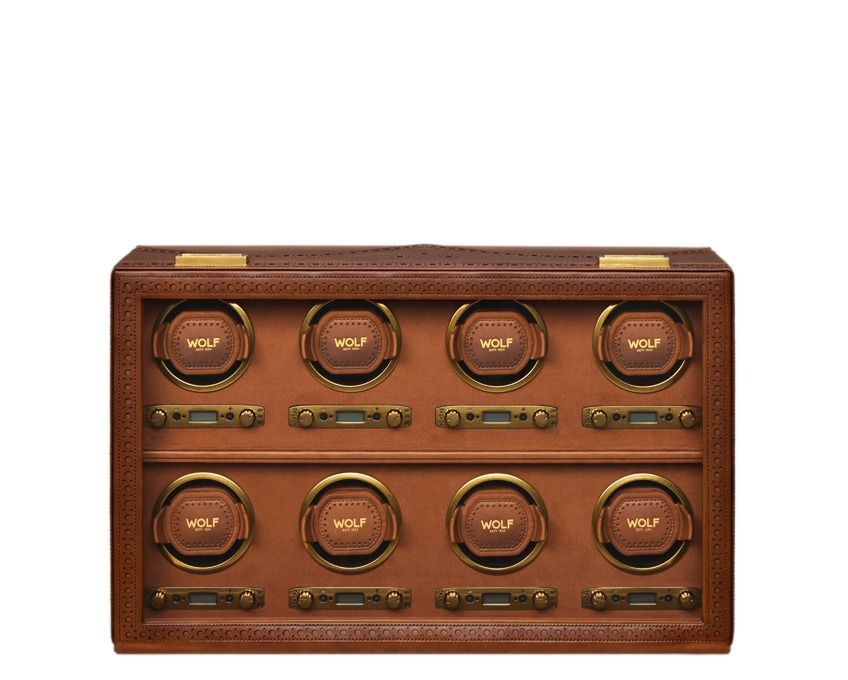 Wolf 1834 Brogue 8 Piece Watch Winder 440806