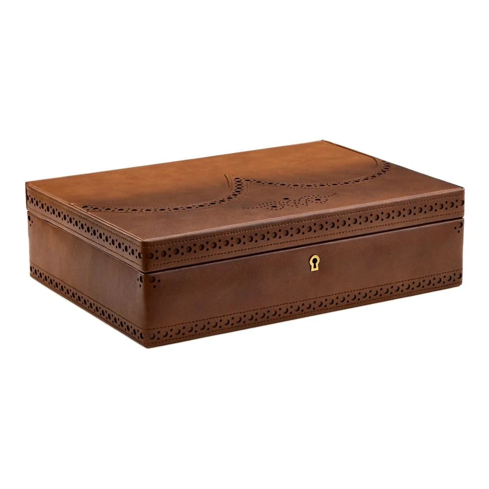 Wolf 1834 Brogue 10 Piece Watch Box 441006