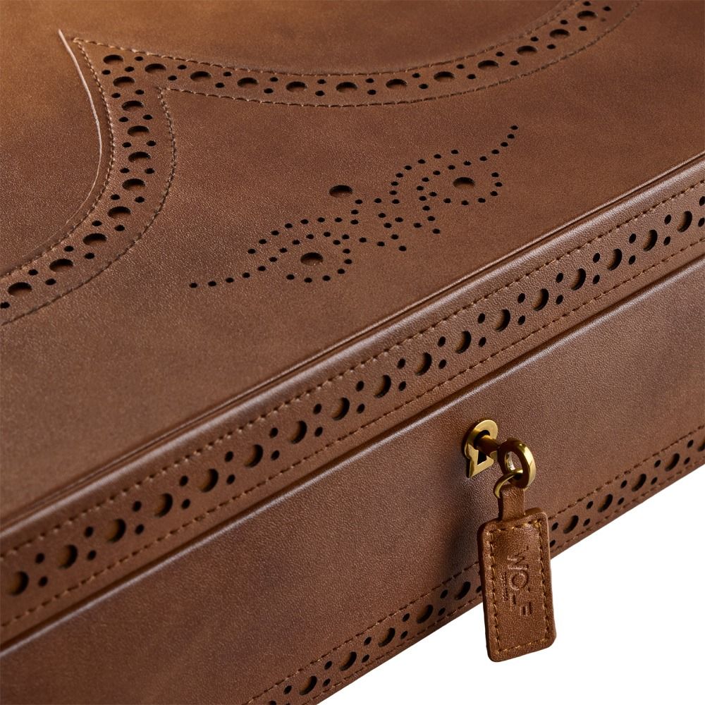 Wolf 1834 Brogue 10 Piece Watch Box 441006