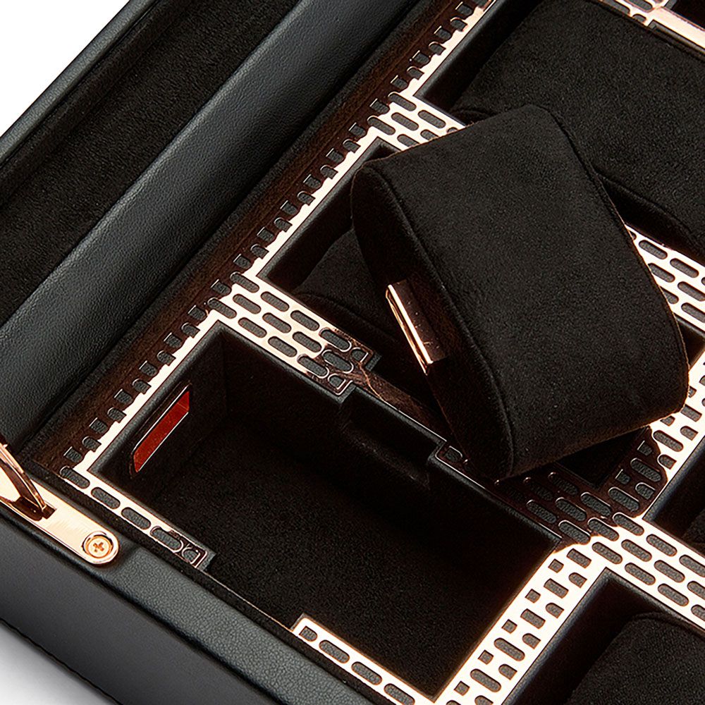 Wolf 1834 Axis 488016 8-Hole Watch Box