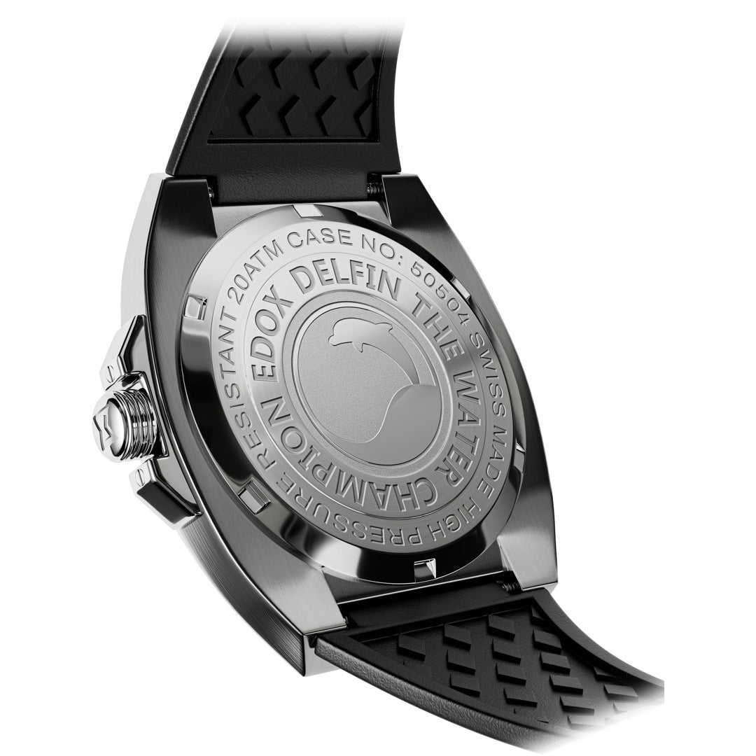 Edox Delfin 1973 Date 32mm 50504 3CA AIN