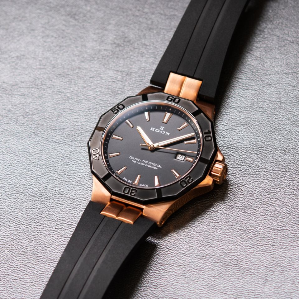 Edox Delfin The Original 43mm 53021-37RNCA-NIR