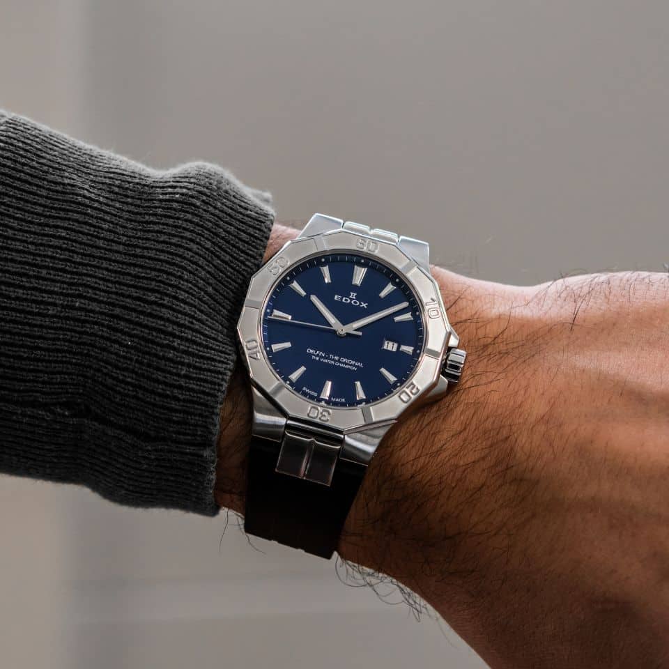 Edox Delfin The Original 43mm 53021-3CA-BUIN