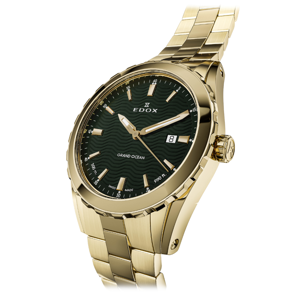 Edox Grand Ocean Date Gents 42mm 53102-37JM-VID
