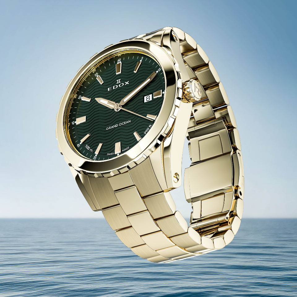 Edox Grand Ocean Date Gents 42mm 53102-37JM-VID