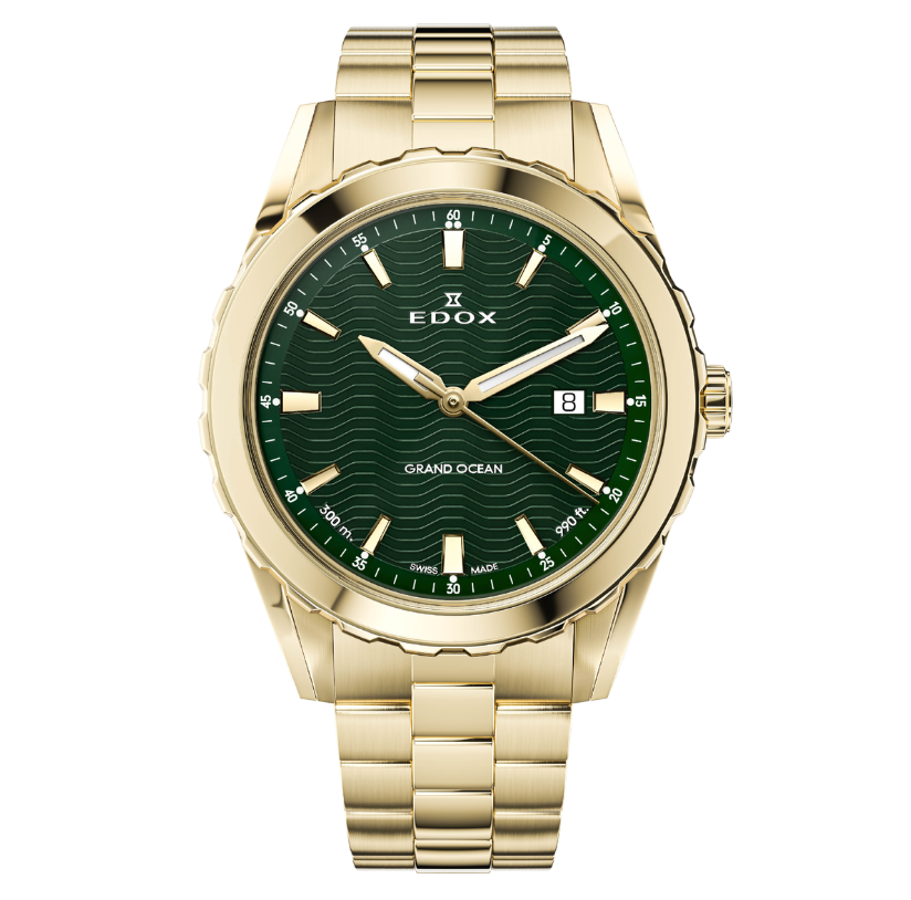 Edox Grand Ocean Date Gents 42mm 53102-37JM-VID