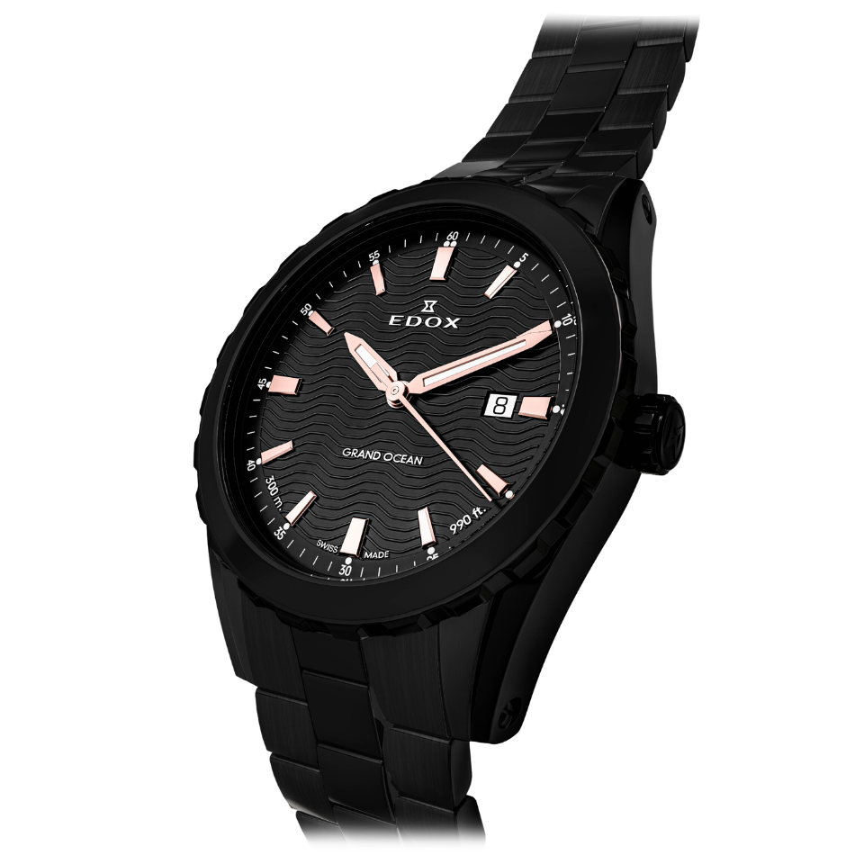 Edox Grand Ocean Date Gents 42mm 53102-37NM-NIR