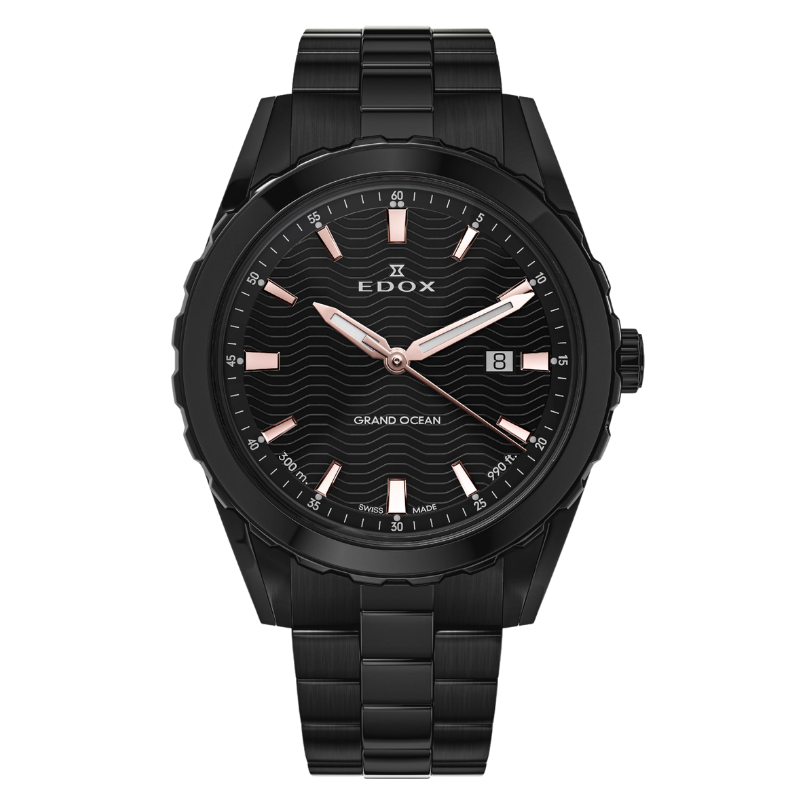 Edox Grand Ocean Date Gents 42mm 53102-37NM-NIR