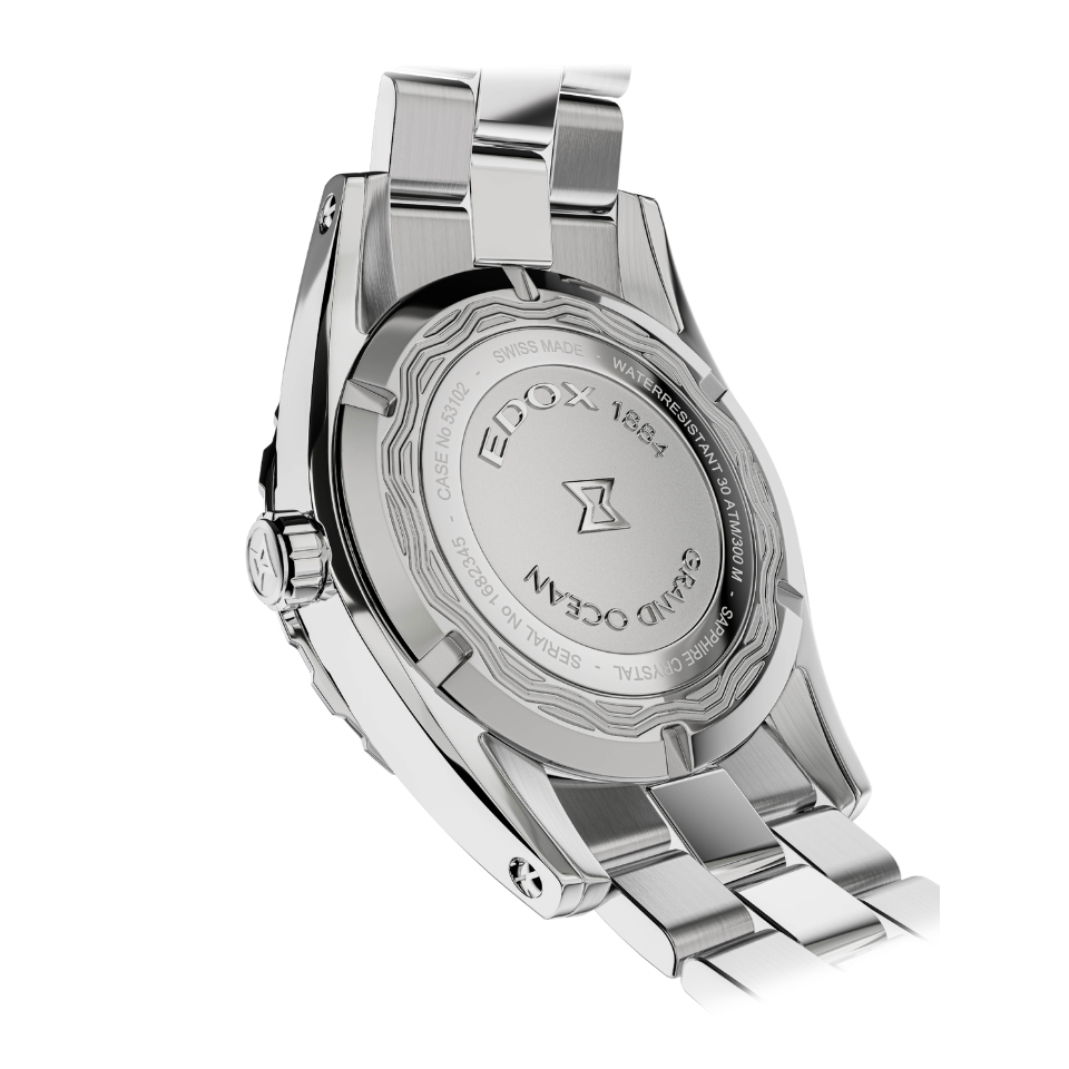 Edox Grand Ocean Date Caballero 42mm 53102-3M-BUIN
