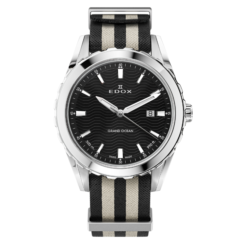 Edox Grand Ocean Date Caballero 42mm 53102-3NAGN-NIN