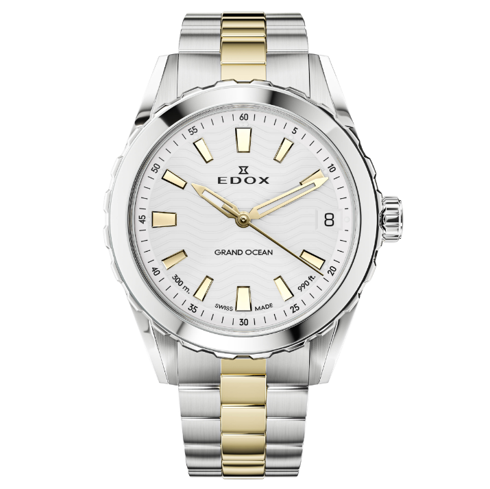 Edox Grand Ocean Date Dama 33mm 53103-357JM-AID