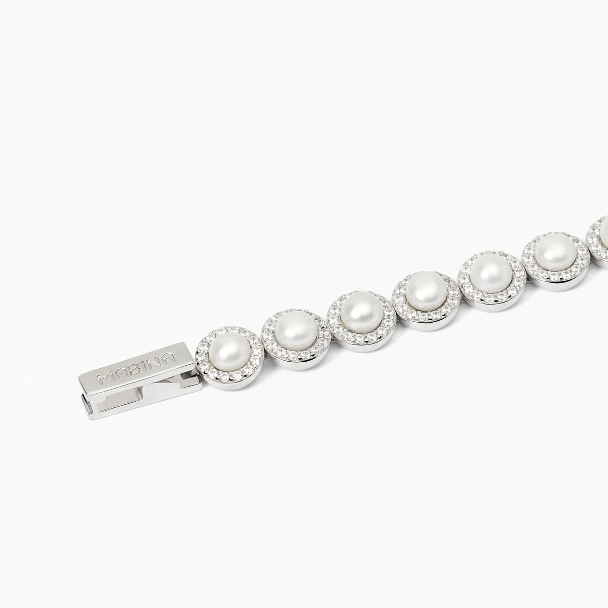 Bracciale Mabina tennis Argento 533826-18