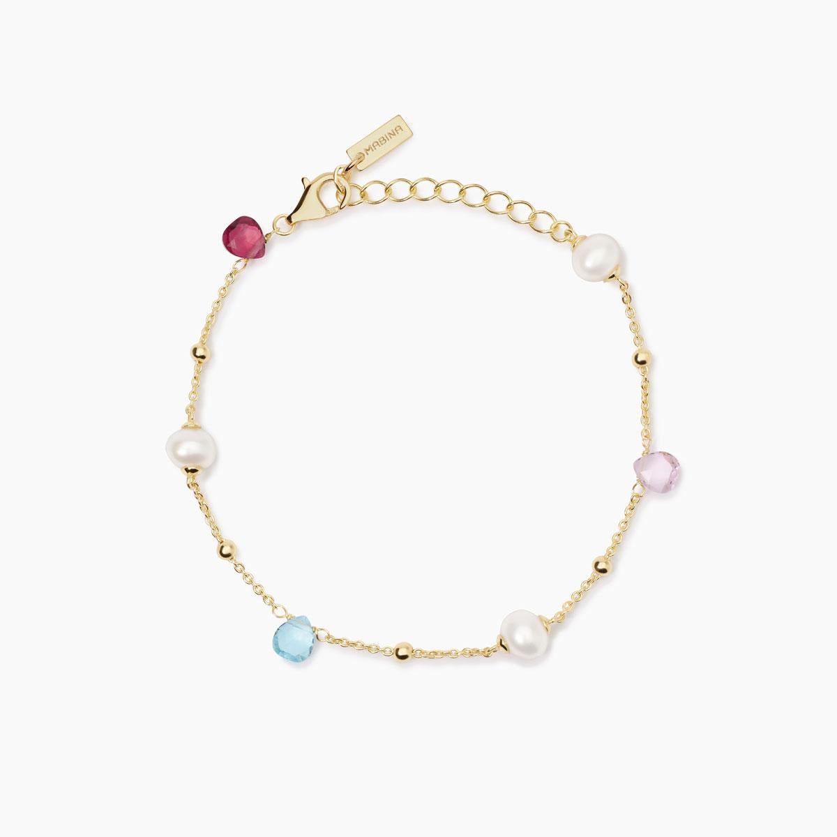 Bracciale in argento rosato Mabina Gioielli 533897