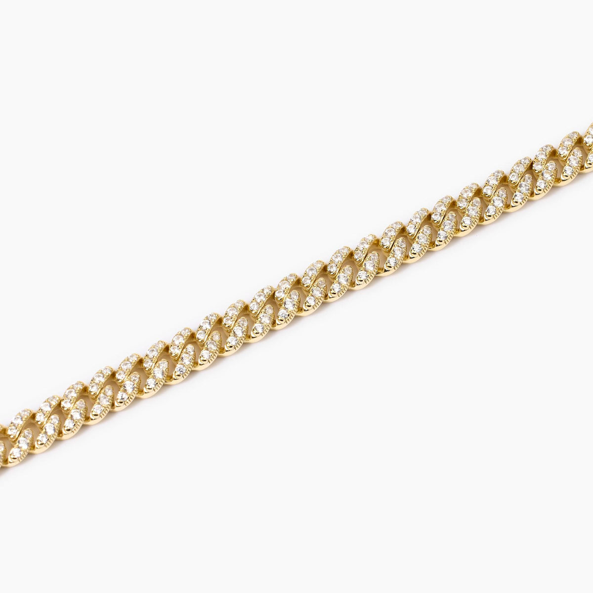 Bracciale placcato oro con catena groumette Mabina 533963/18