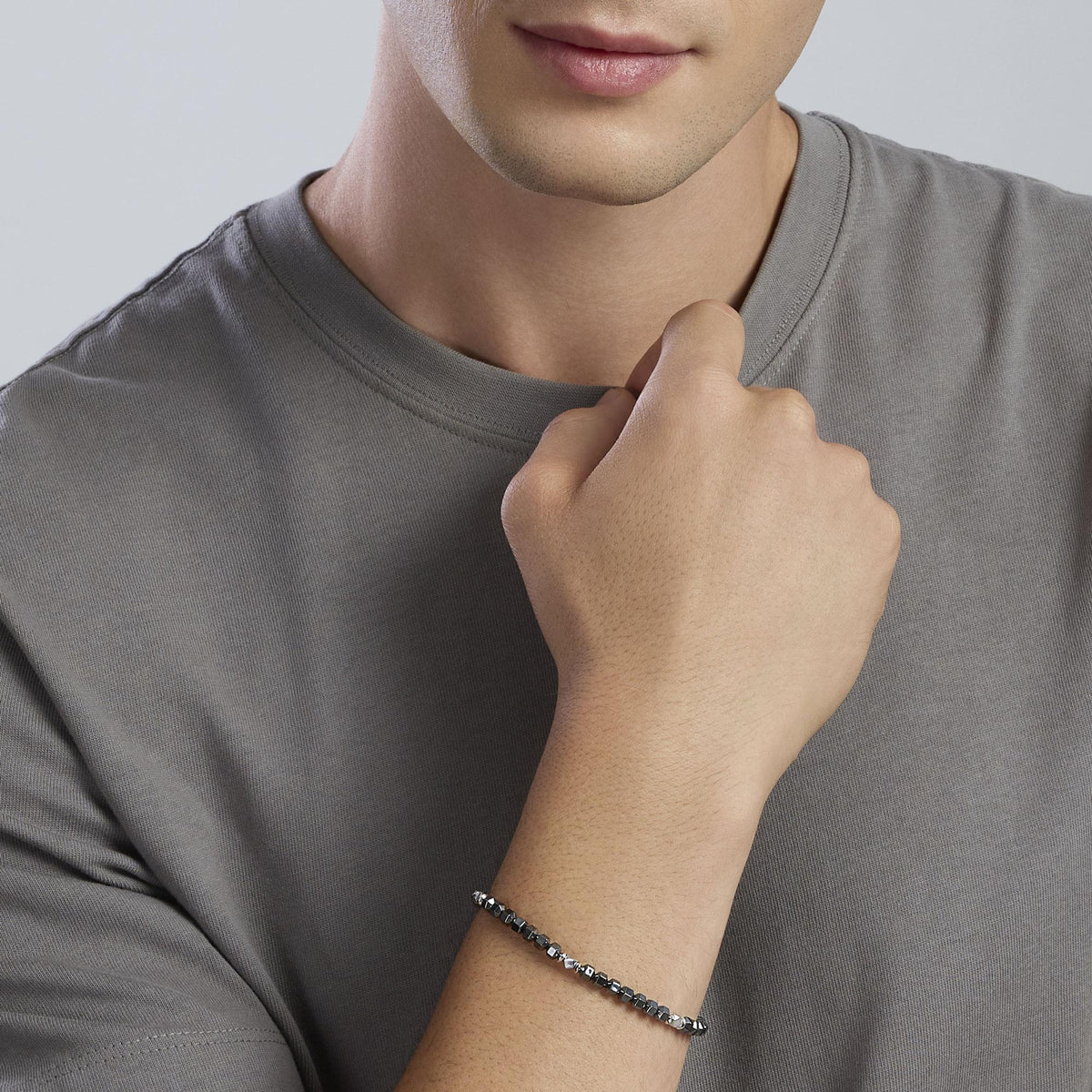 Brazalete para Hombre en Plata Mabina Joyas 534089