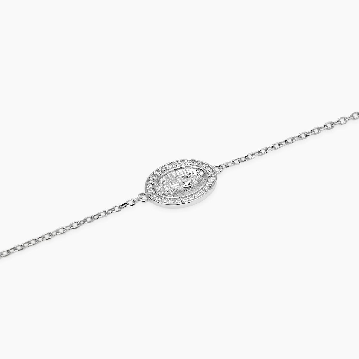 Bracciale con Madonnina Mabina Argento 534165