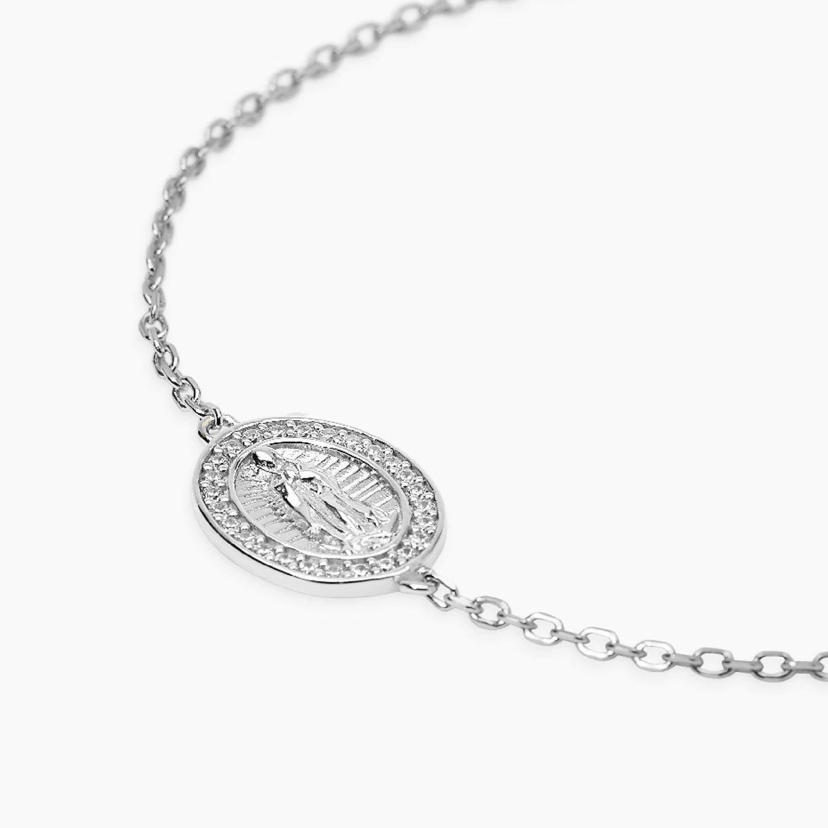 Bracciale con Madonnina Mabina Argento 534165