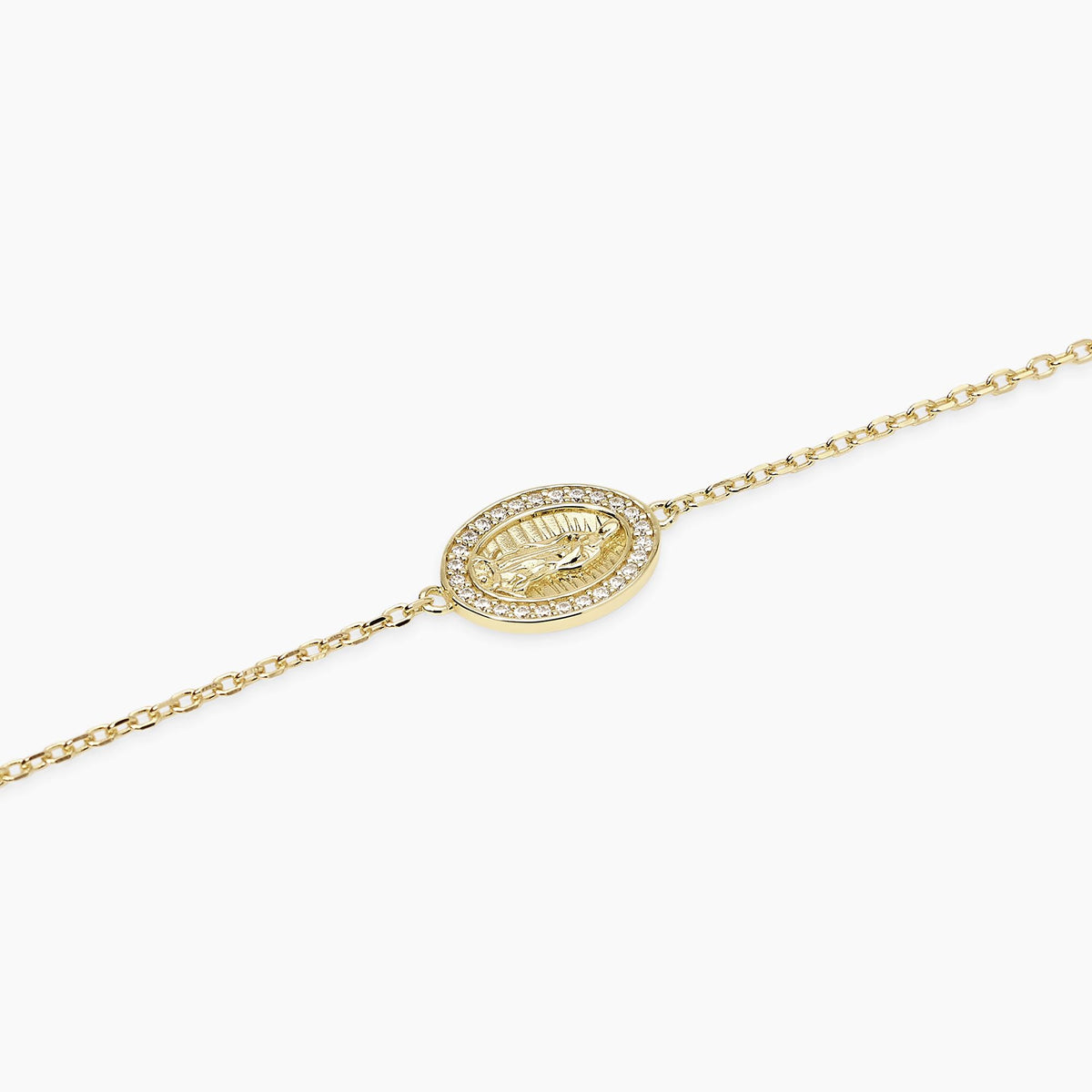 Mabina Gilded Silver Madonna Bracelet 534166