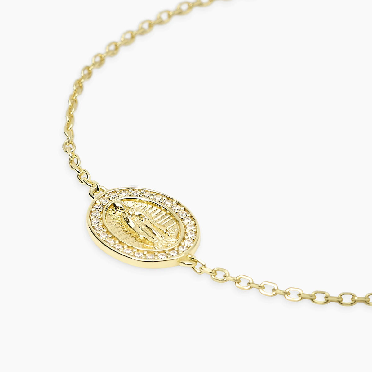 Mabina Gilded Silver Madonna Bracelet 534166