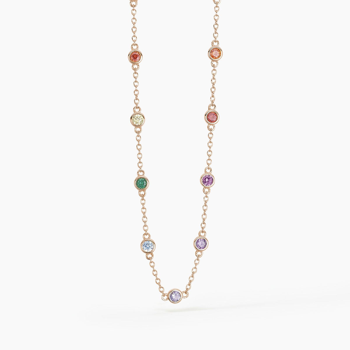 Collana in Argento rosato Mabina Gioielli 553312