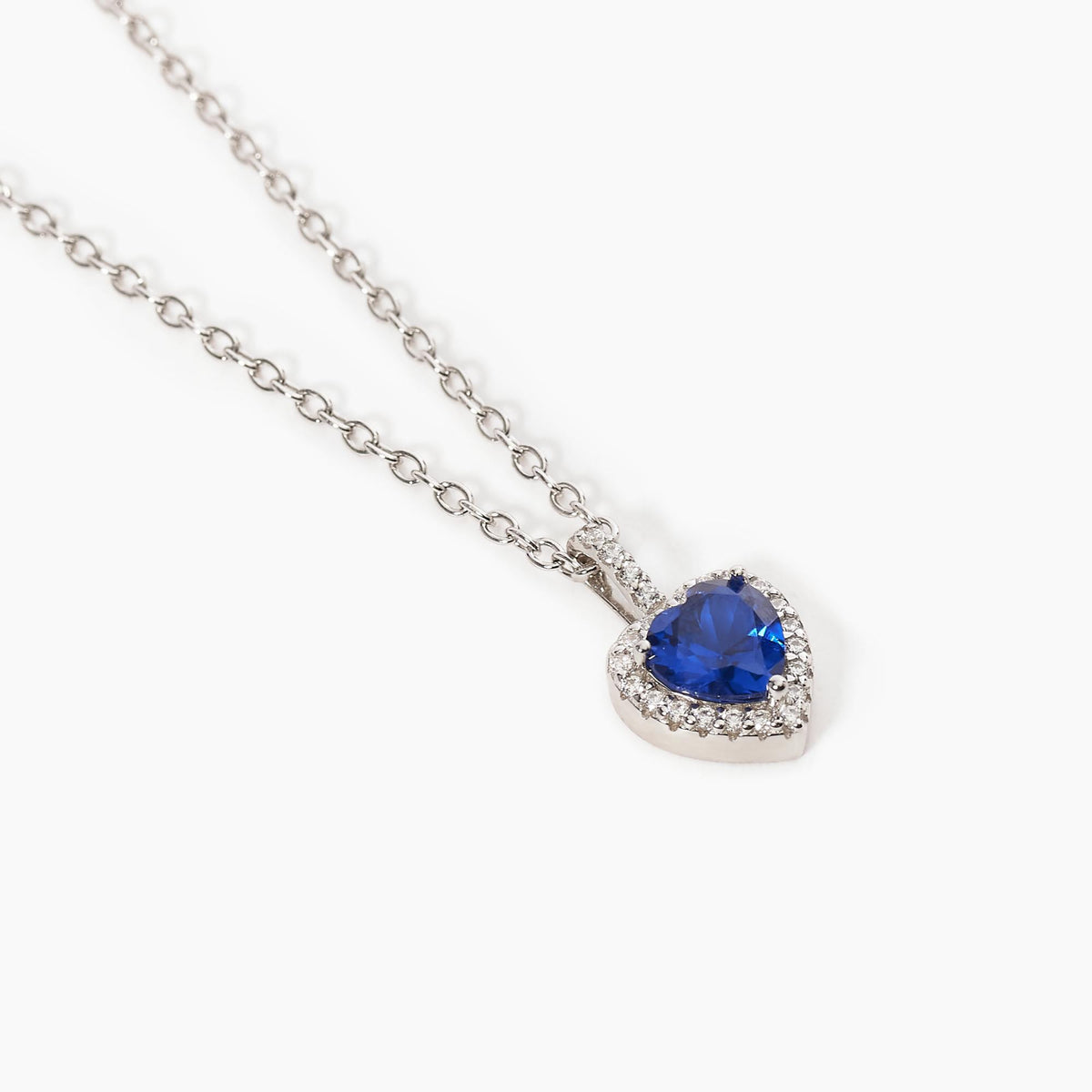 Mabina Gioielli 553450 Silver Heart Necklace