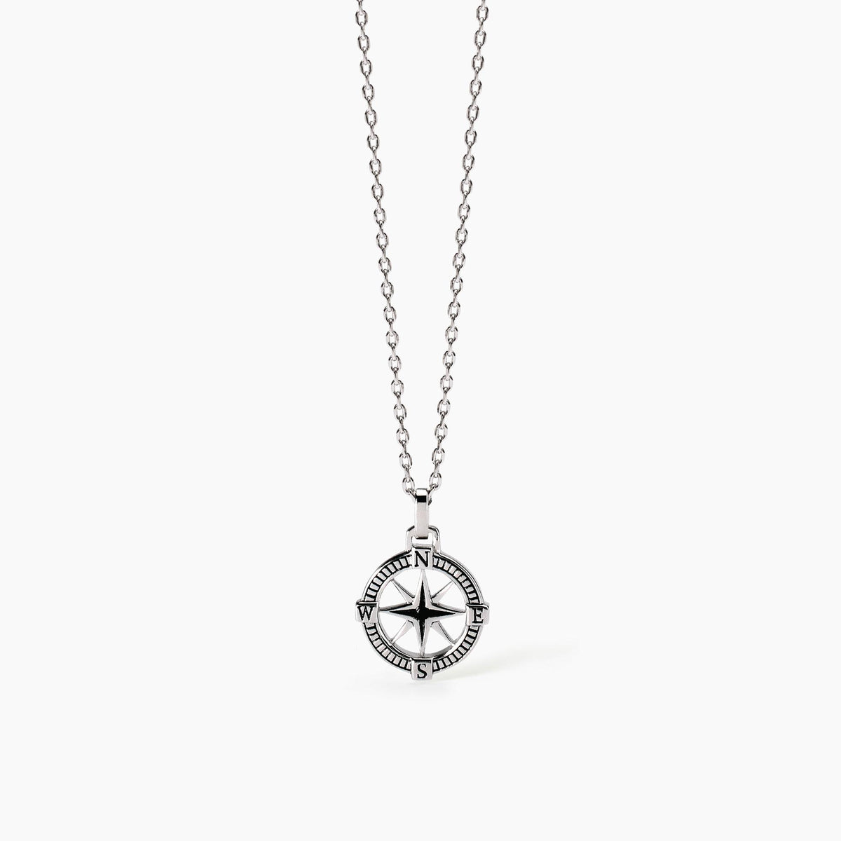 Collana Uomo in Argento Rosa dei Venti Mabina Gioielli 553753