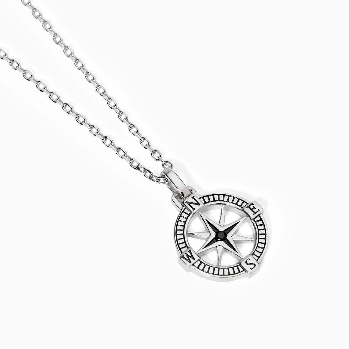 Collana Uomo in Argento Rosa dei Venti Mabina Gioielli 553753