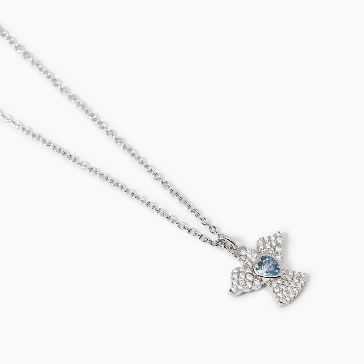 Collar Ángel Mabina en Plata 553782