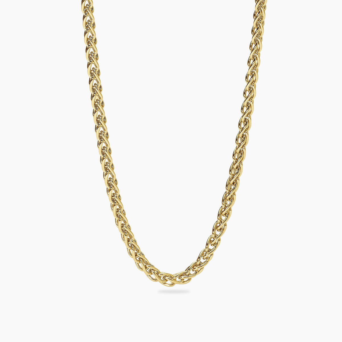 Collier en argent avec chaîne épi pour homme Mabina Gioielli 553877