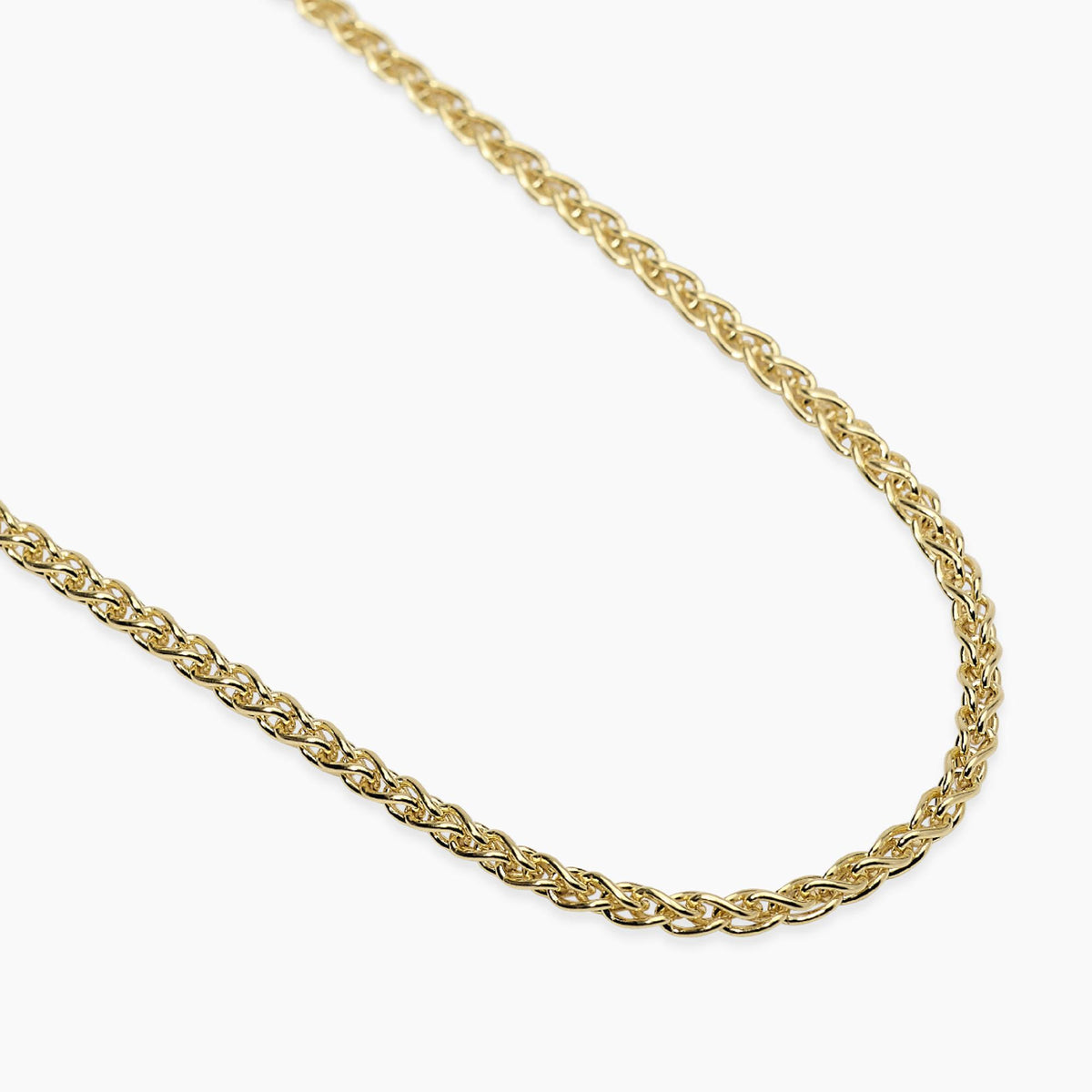 Collier en argent avec chaîne épi pour homme Mabina Gioielli 553877