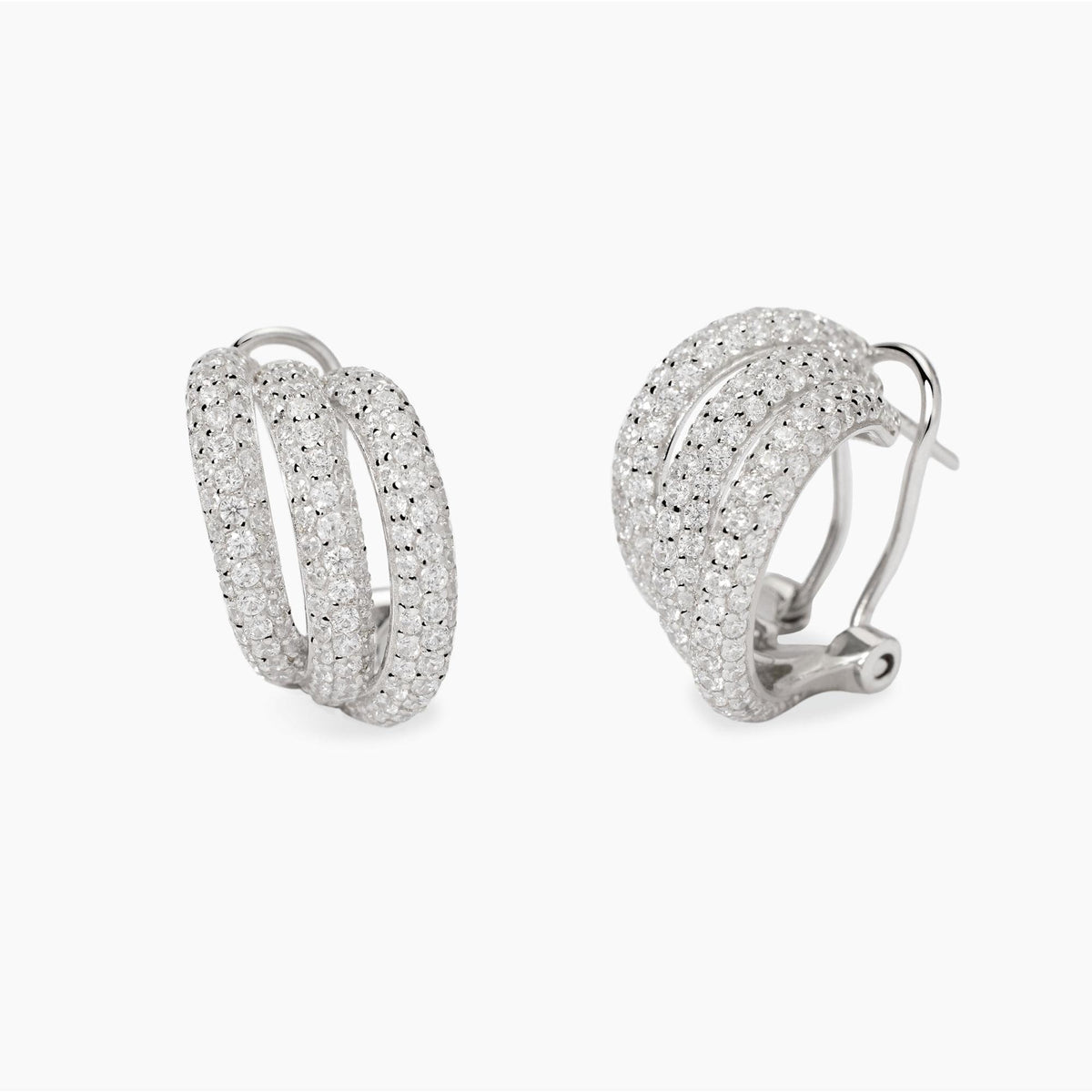 Orecchini con zirconi Mabina in Argento 563921