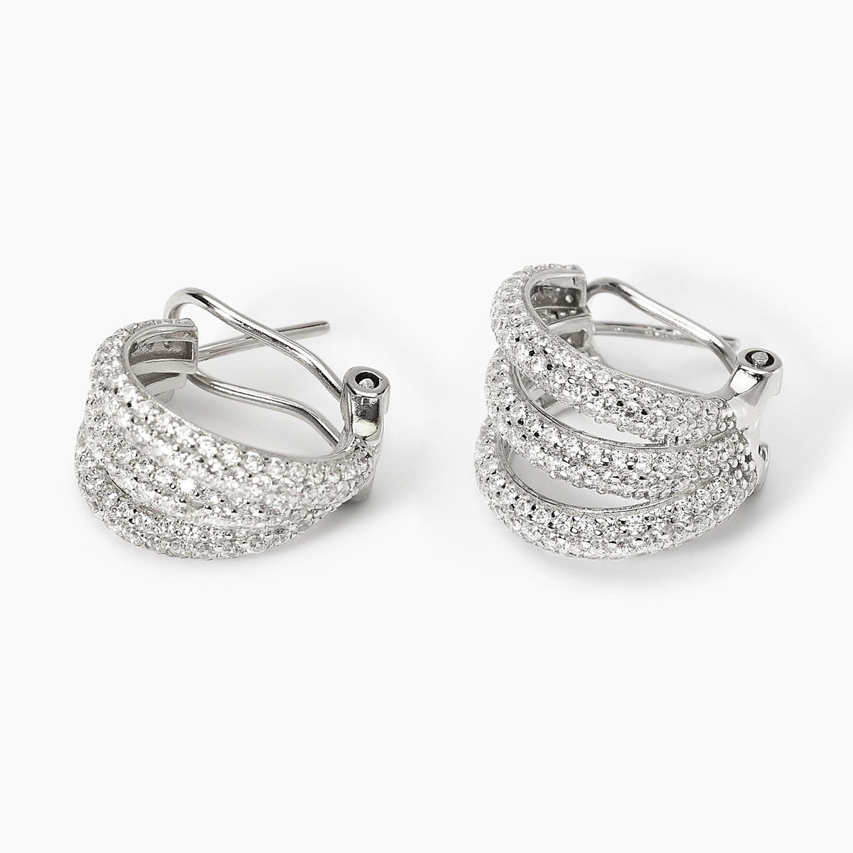 Orecchini con zirconi Mabina in Argento 563921