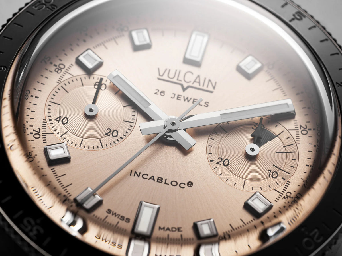 Vulcain Skindiver Chronograph Salmon Limited Edition 590176A87.BHM286