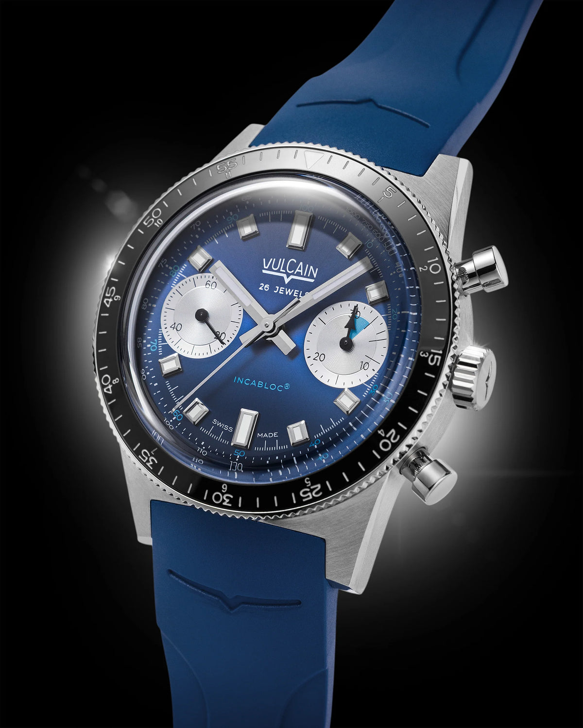 Vulcain Skindiver Chronograph Blue Limited Edition 590176B37.BAR258