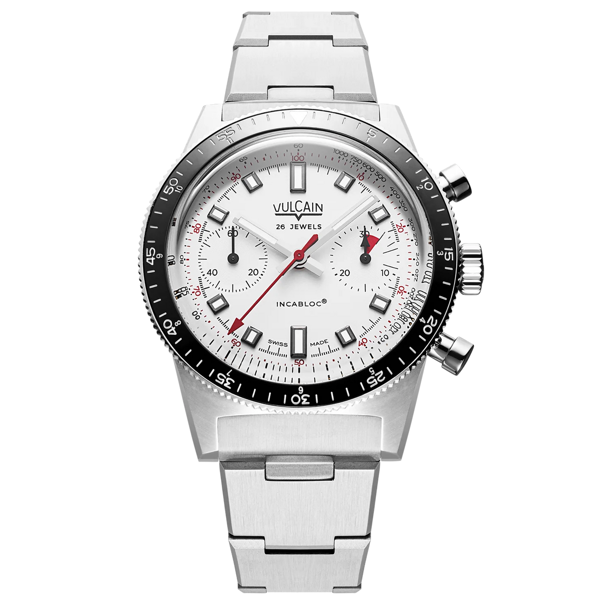 Vulcain Skindiver Chronograph Red & White 590176B57.BHM286