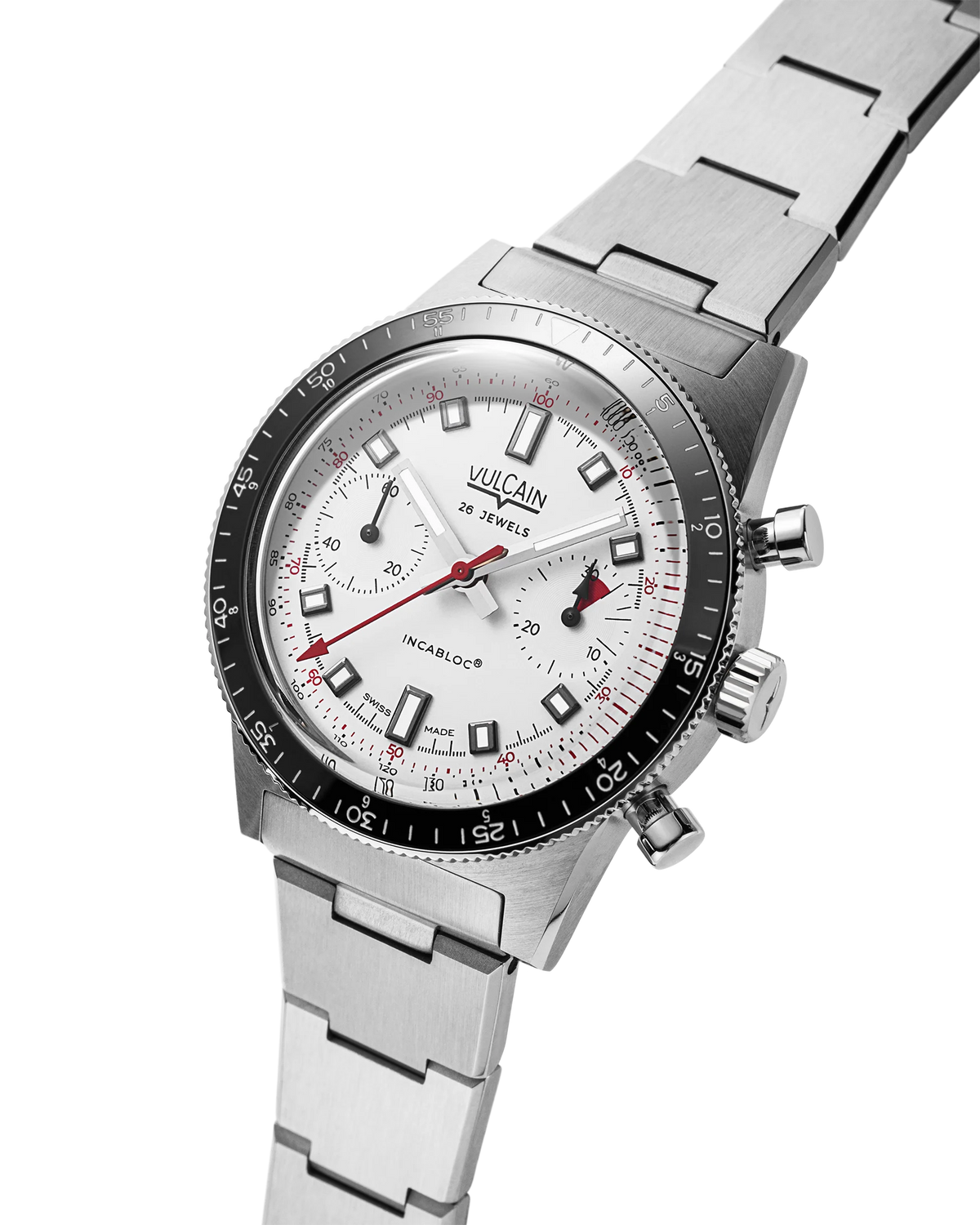 Vulcain Skindiver Chronograph Red & White 590176B57.BHM286