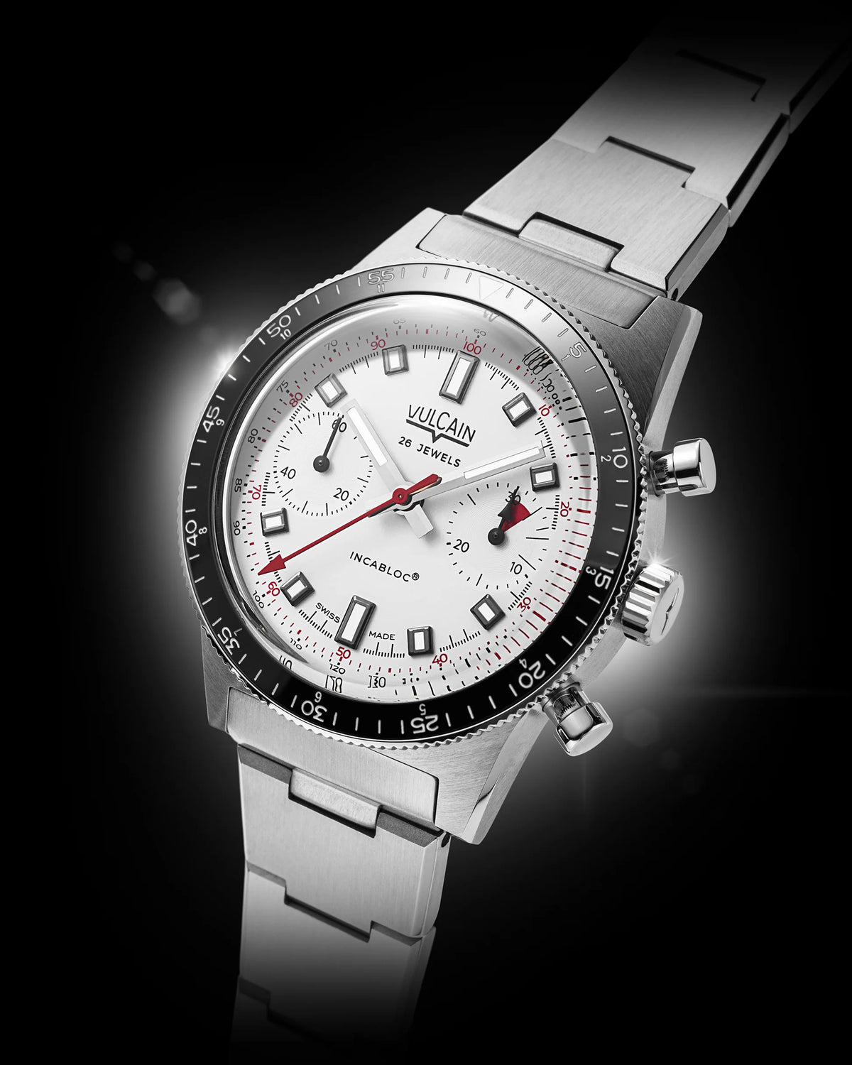 Vulcain Skindiver Chronograph Red & White 590176B57.BHM286