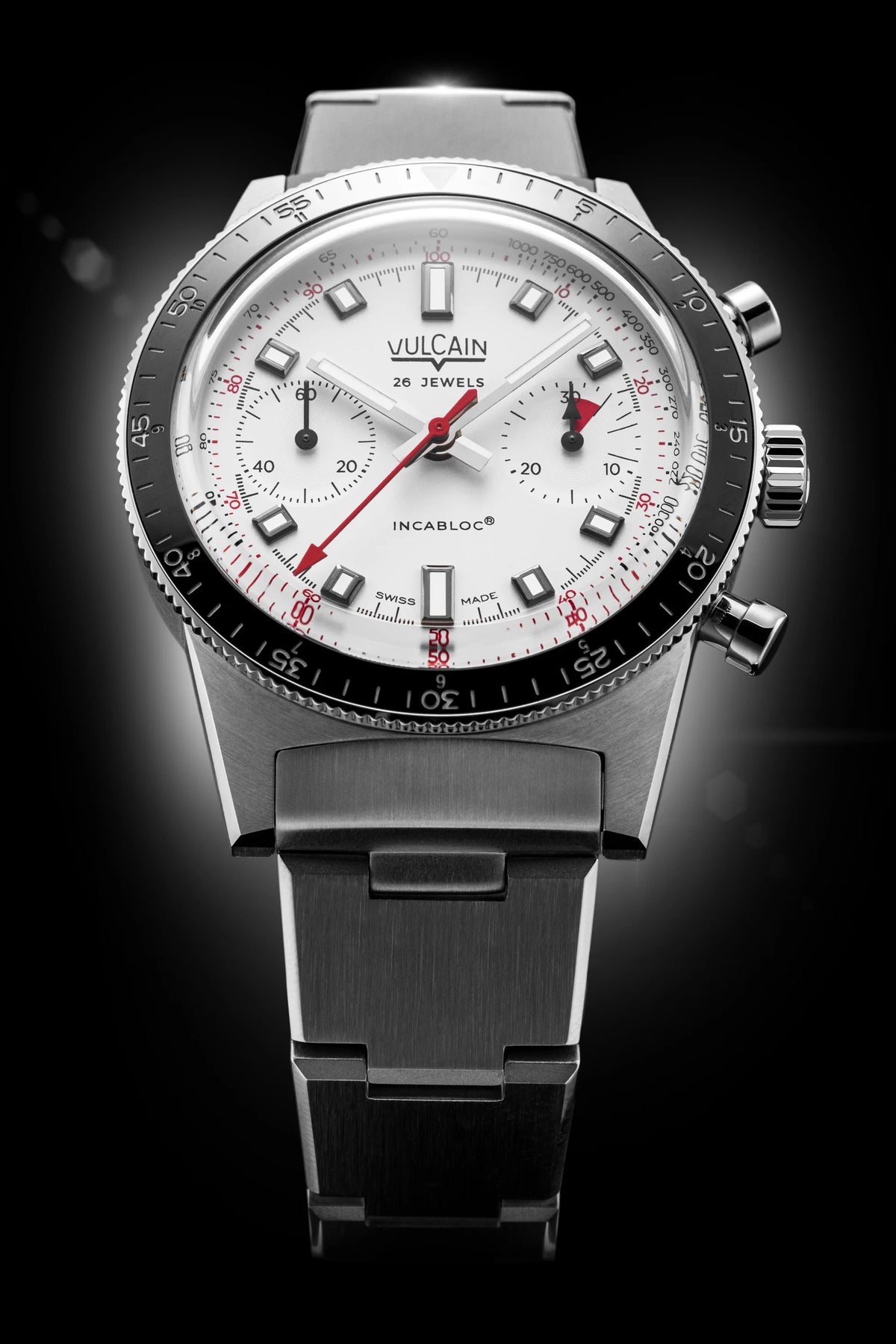 Vulcain Skindiver Chronograph Red & White 590176B57.BHM286