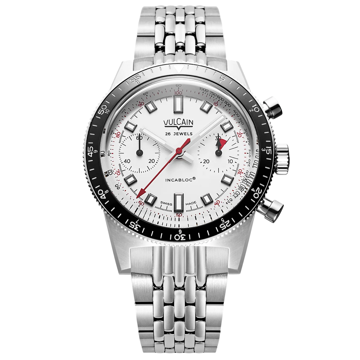 Vulcain Skindiver Chronograph Red & White 590176B57.BHM287