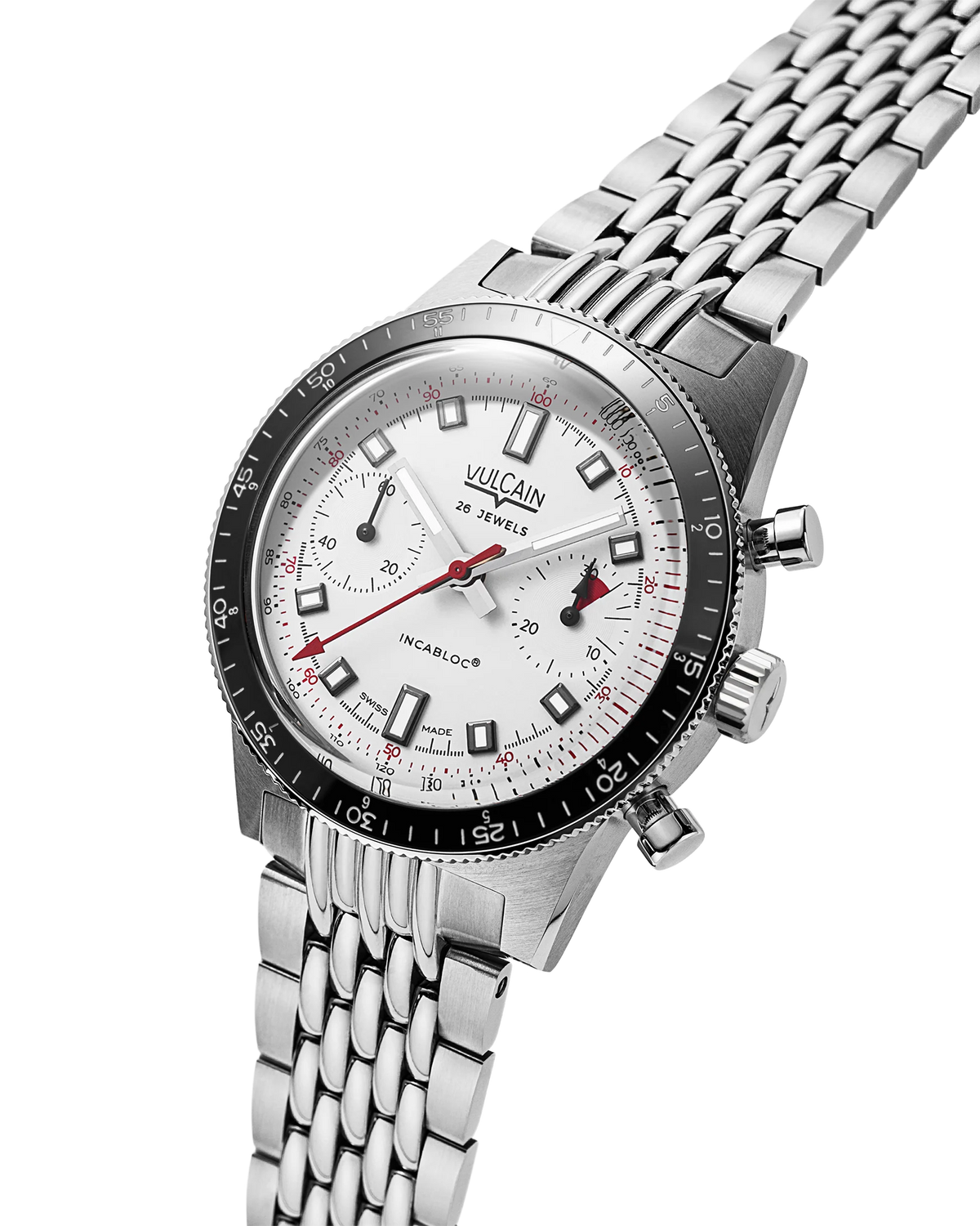 Vulcain Skindiver Chronograph Red & White 590176B57.BHM287