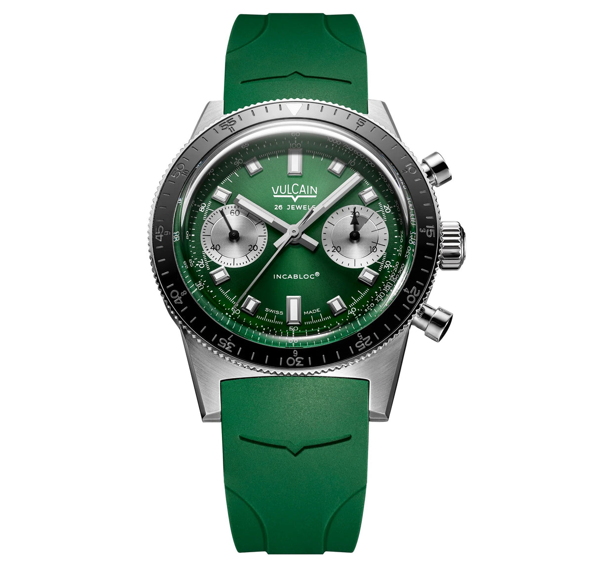 Vulcain Skindiver Chronograph Green Limited Edition 590176BK7.BAR253