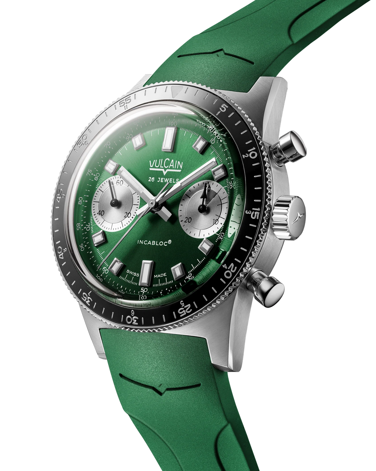 Vulcain Skindiver Chronograph Green Limited Edition 590176BK7.BAR253
