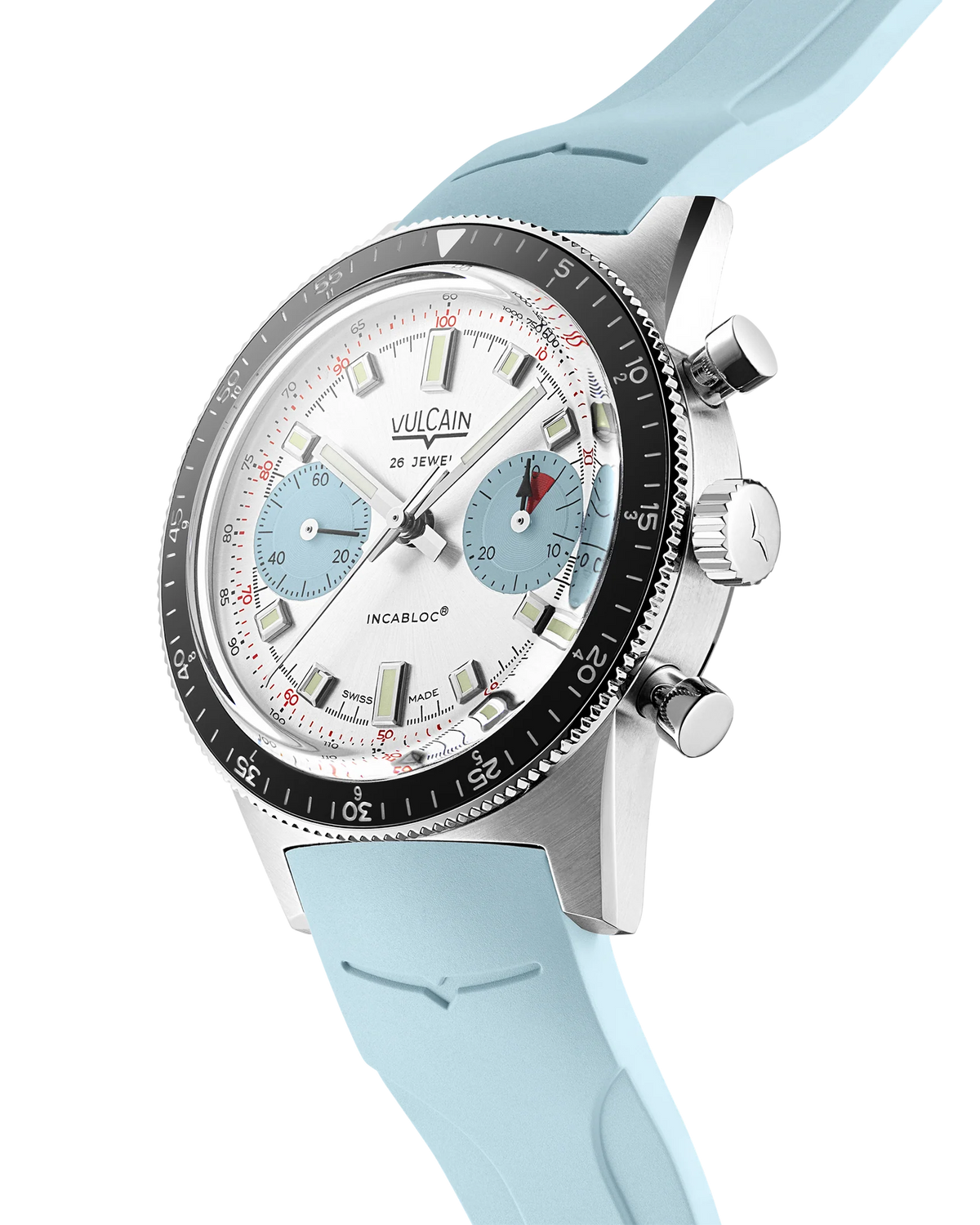 Vulcain Skindiver Chronograph Ice Blue Limited Edition 590176BL7.BAR224