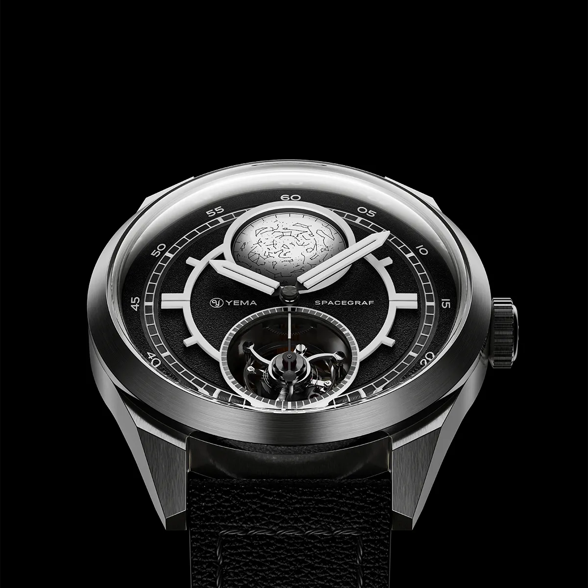 Yema Spacegraf Siderische Zeit Fliegendes Tourbillon Limitierte Edition 60.26.32.06.TEL.L6